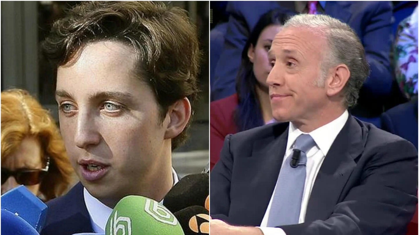 Francisco Nicolás y el periodista Eduardo Inda Francisco Nicolás y el periodista Eduardo Inda