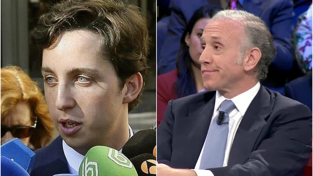 Francisco Nicolás y el periodista Eduardo Inda