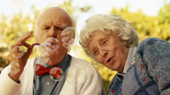 Una pareja de abuelos Una pareja de abuelos