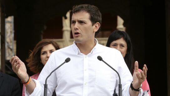 El candidato de Ciudadanos a la Presidencia de Gobierno, Albert Rivera