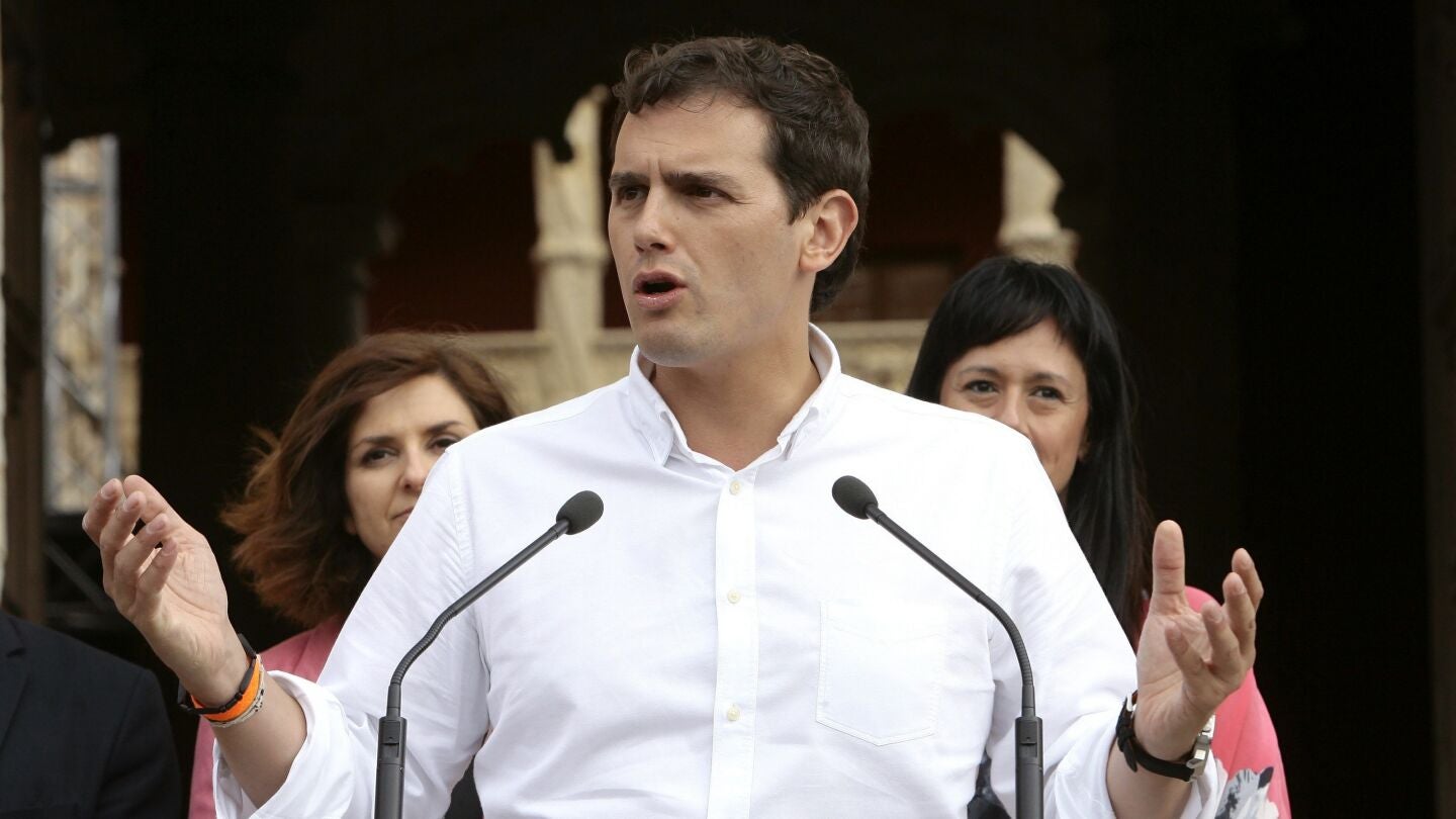 El candidato de Ciudadanos a la Presidencia de Gobierno, Albert Rivera