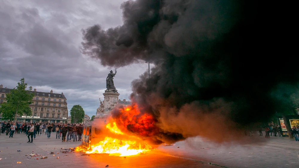 Disturbios en Francia