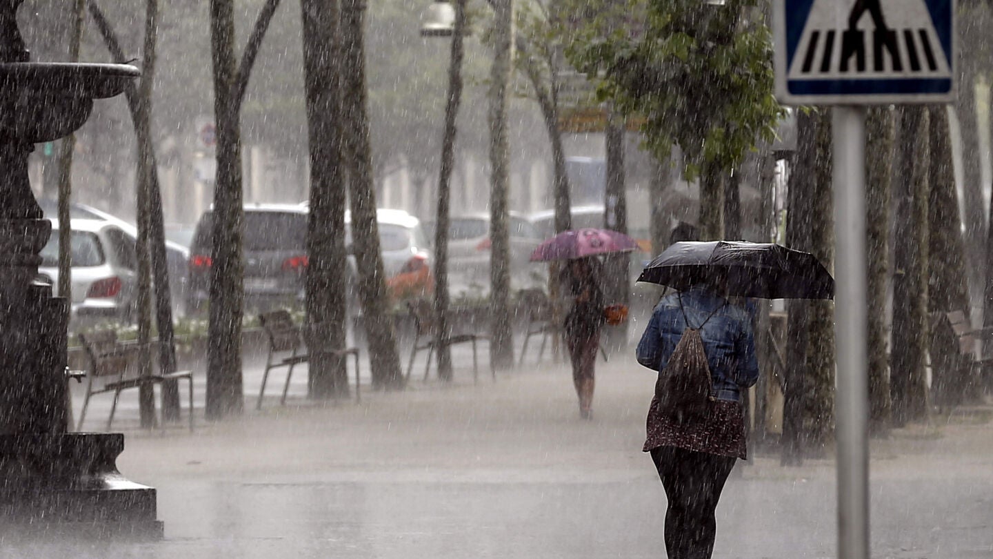 Lluvia en Tolosa