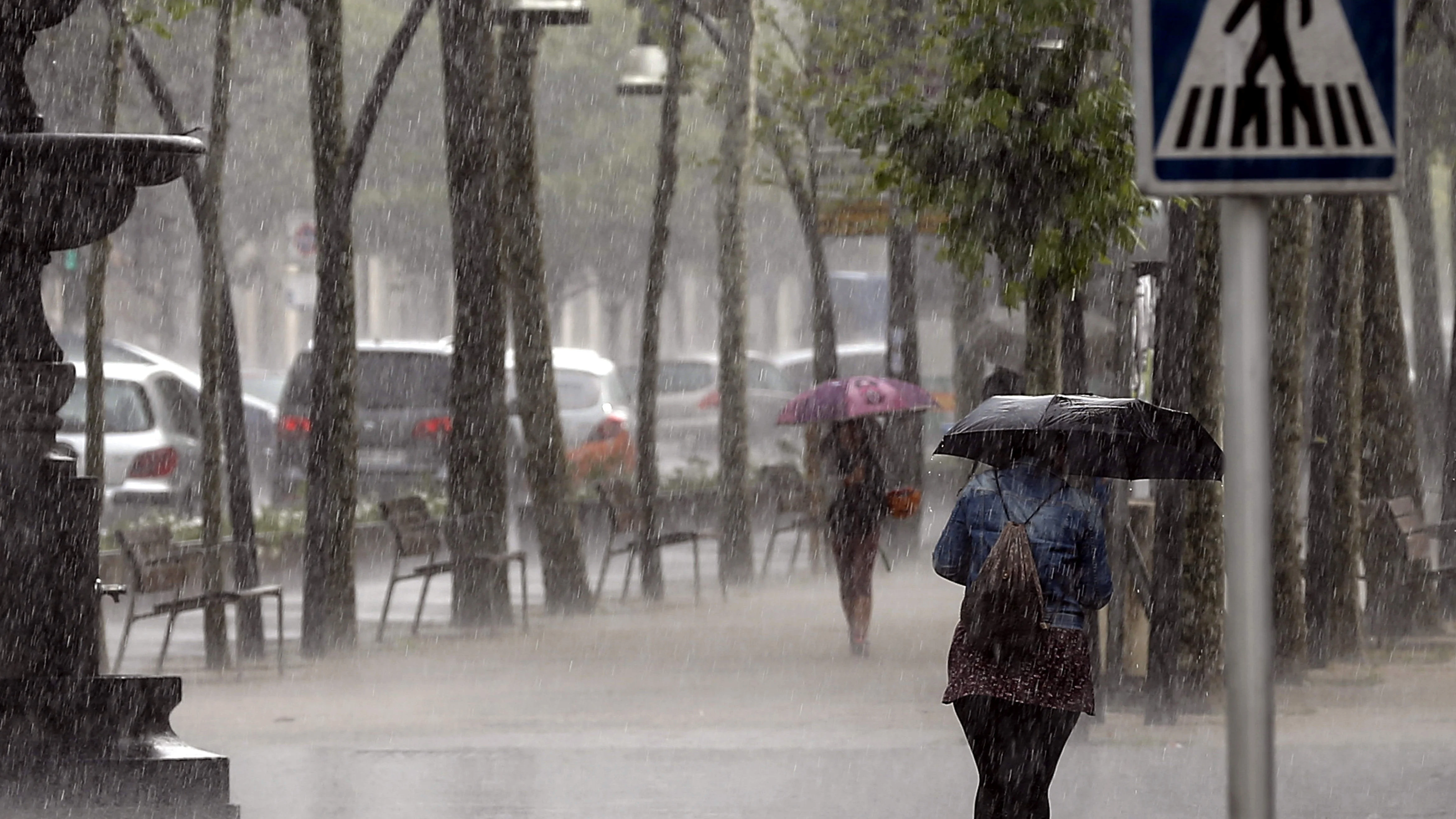 Lluvia en Tolosa
