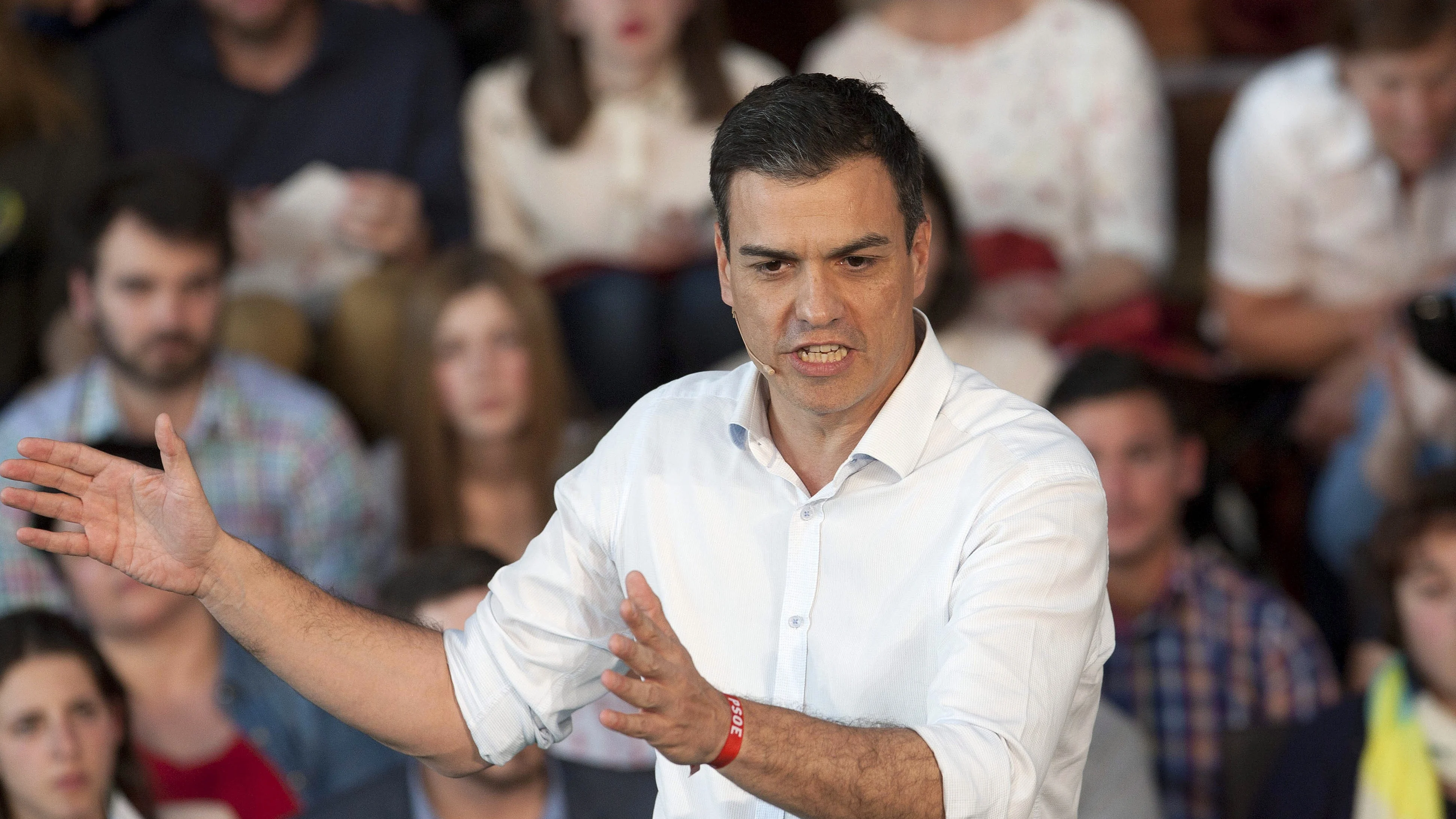 Pedro Sánchez, líder del PSOE