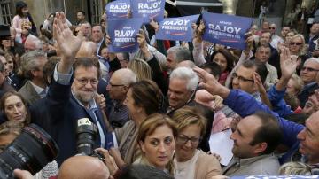 Mariano Rajoy, presidente del PP