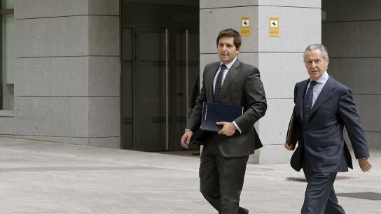 Miguel Blesa a su llegada a la Audiencia Nacional