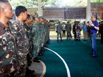 Tropas filipinas en la región de Joló Tropas filipinas en la región de Joló