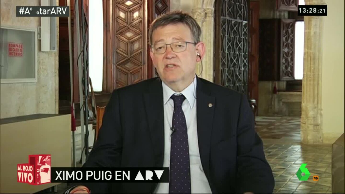 Ximo Puig, presidente de la Generalitat Valenciana