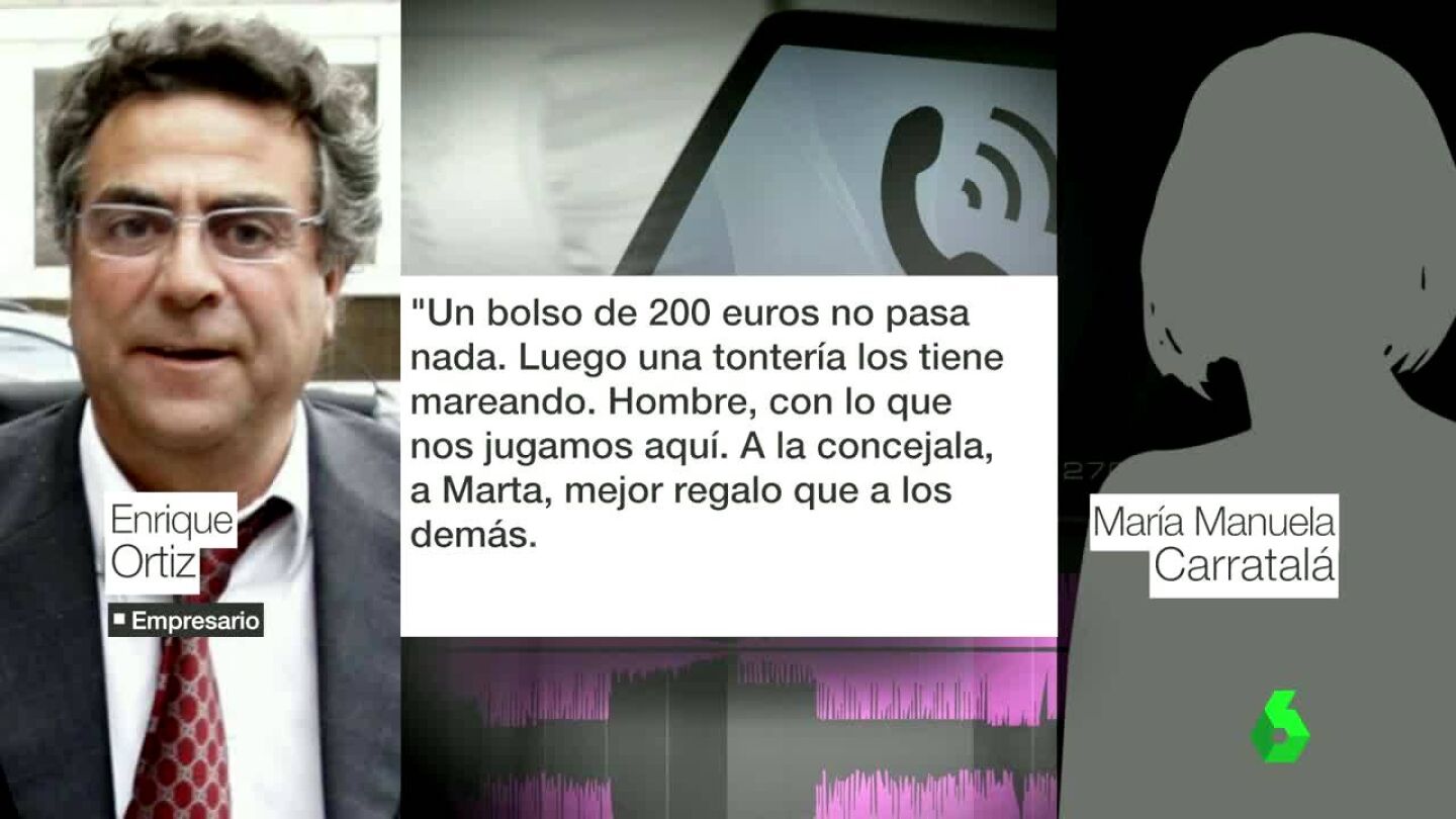 Conversaci&oacute;n de Enrique Ortiz con su mujer
