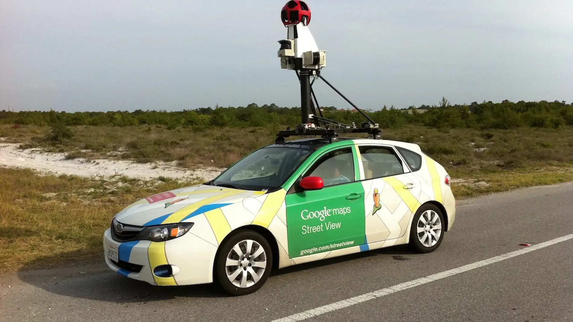 Coche de Google Street View