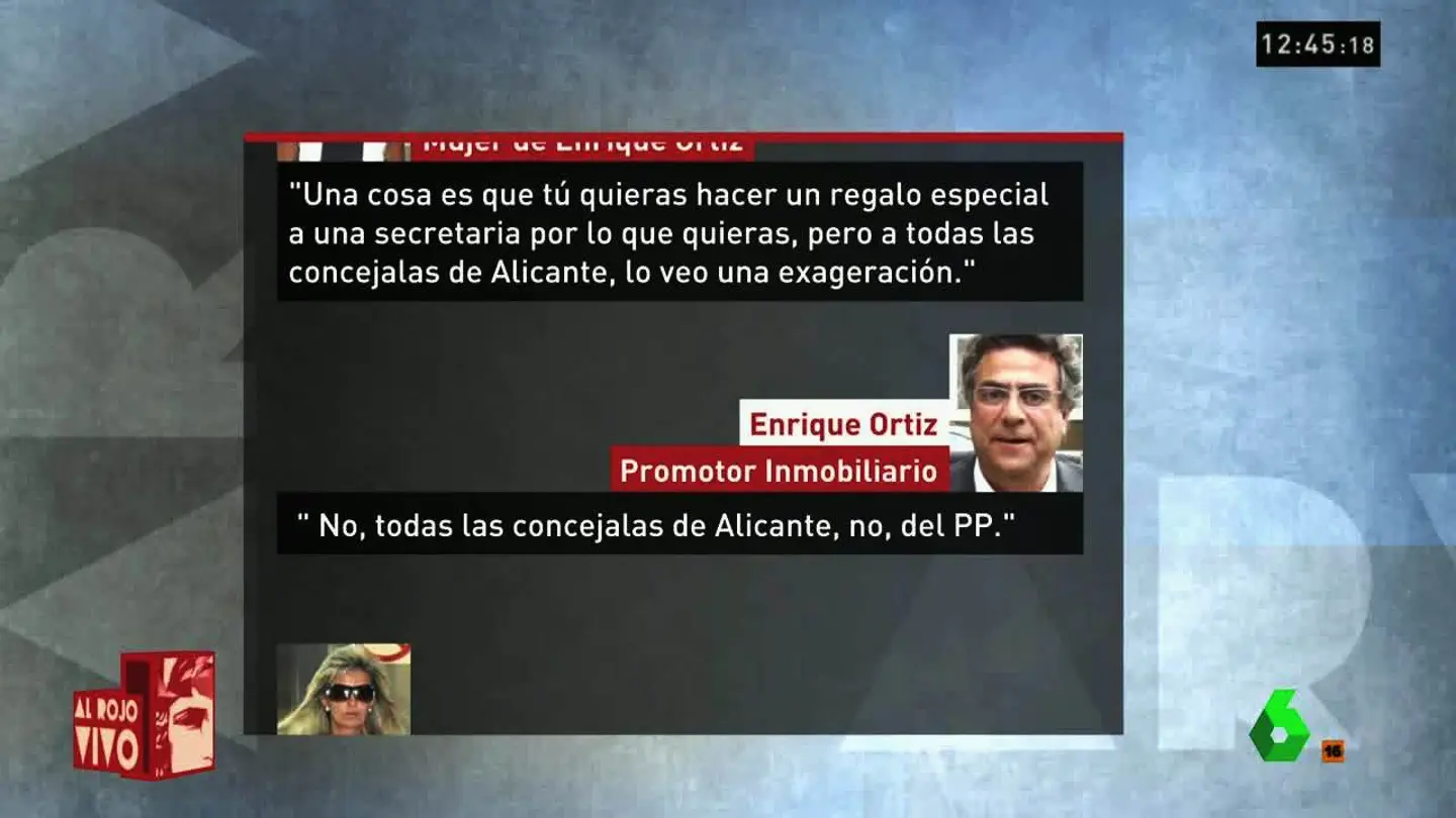 Enrique Ortiz habla de los regalos a concejalas Enrique Ortiz habla de los regalos a concejalas