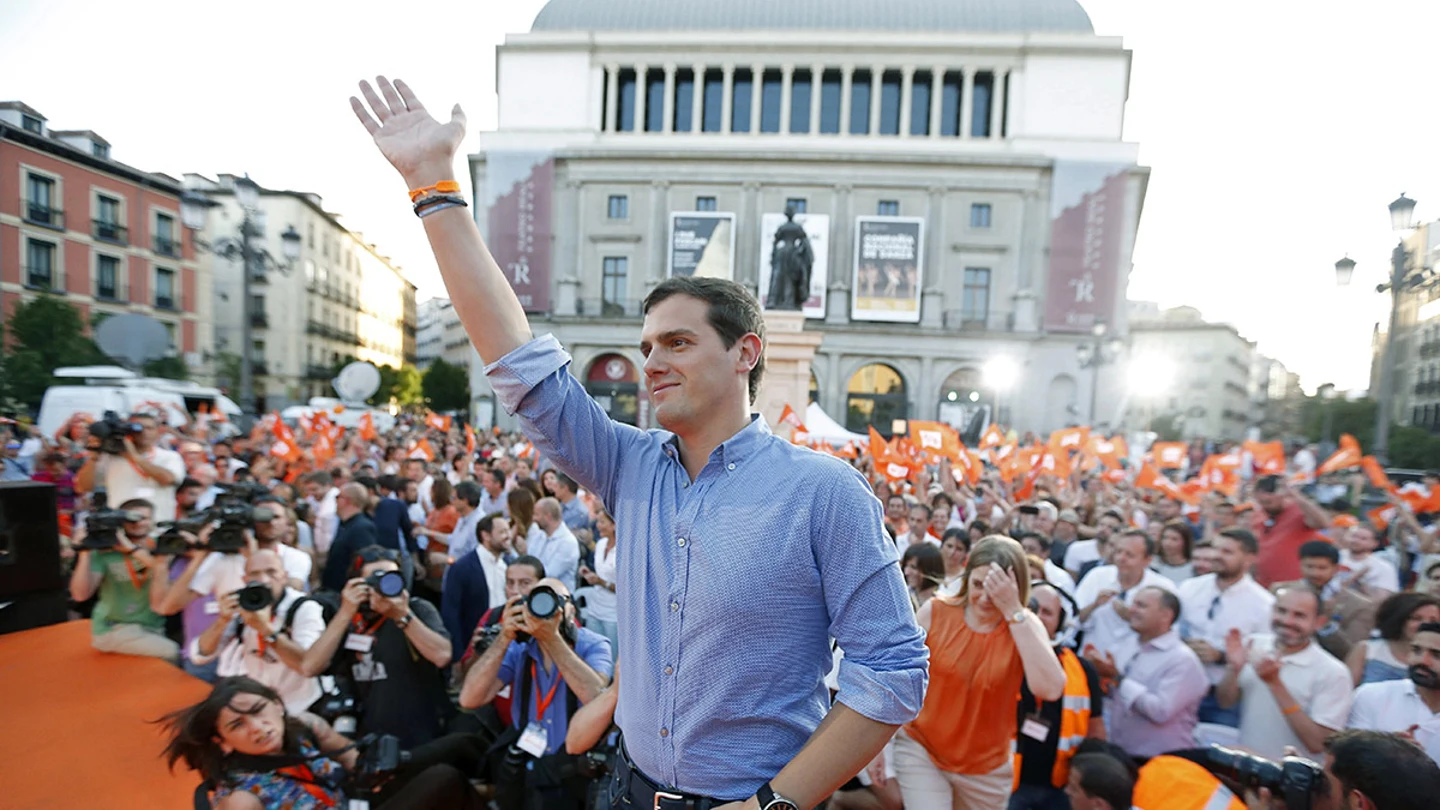 Albert Rivera cierra campaña en Madrid Albert Rivera cierra campaña en Madrid