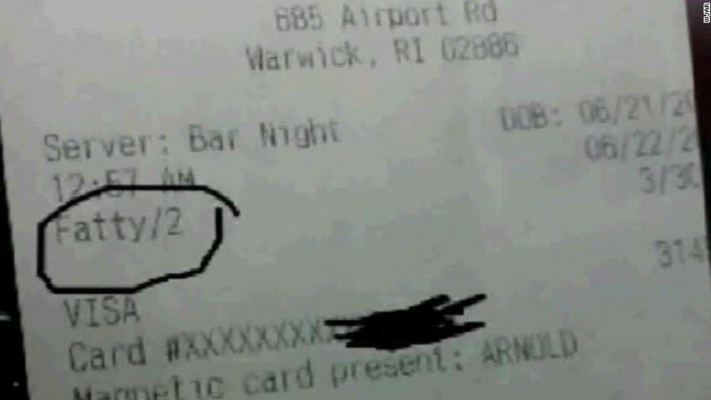 Ticket en el que llaman 'gordinfl&oacute;n' a un cliente