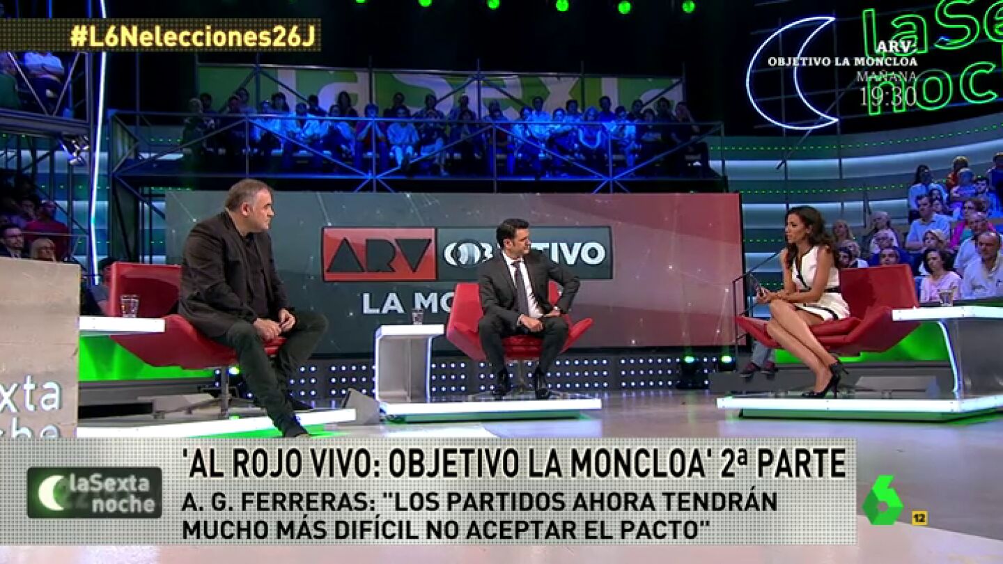 Frame 50.535541 de: &iquest;Descartan Antonio Garc&iacute;a Ferreras y Ana Pastor unas terceras elecciones?