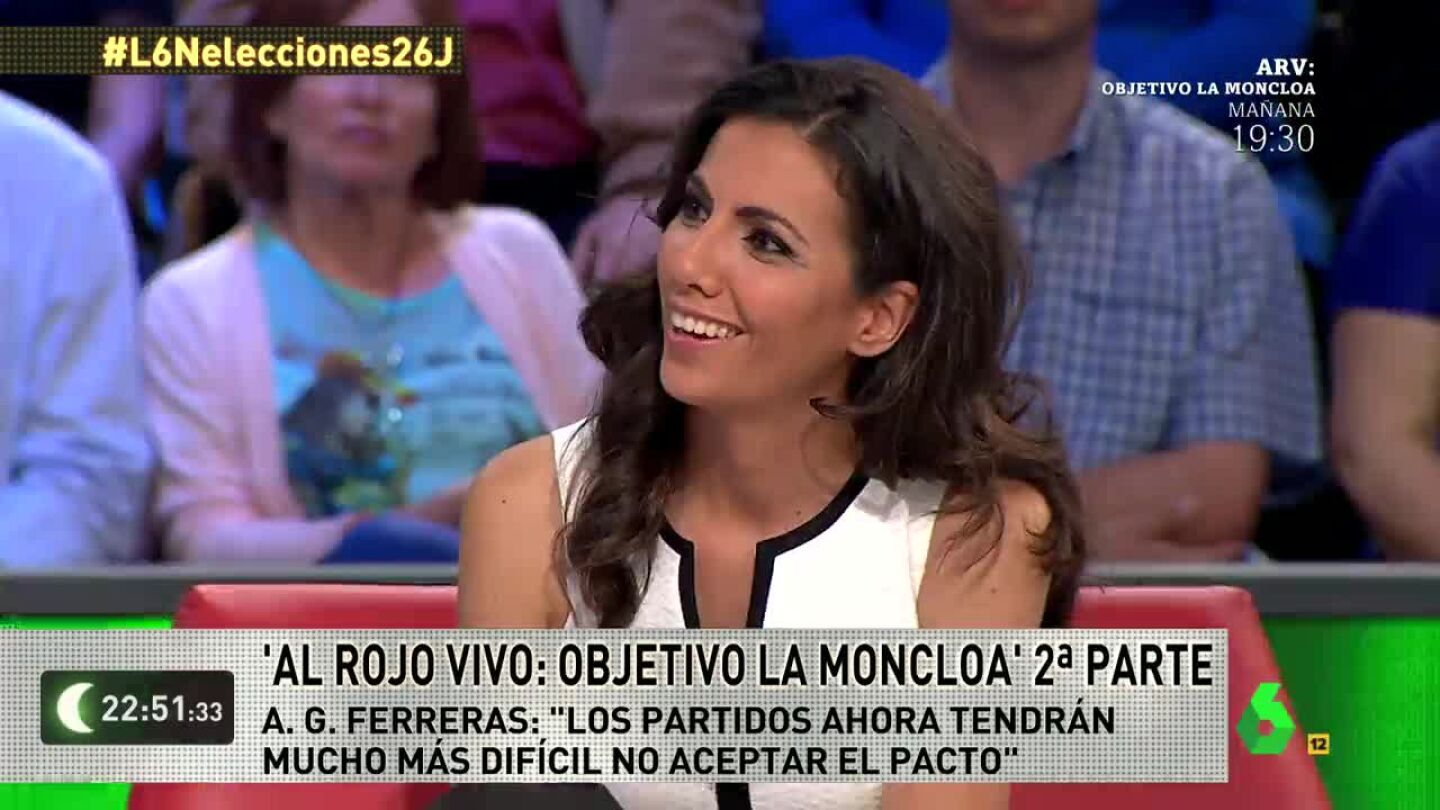 Ana Pastor en laSexta Noche