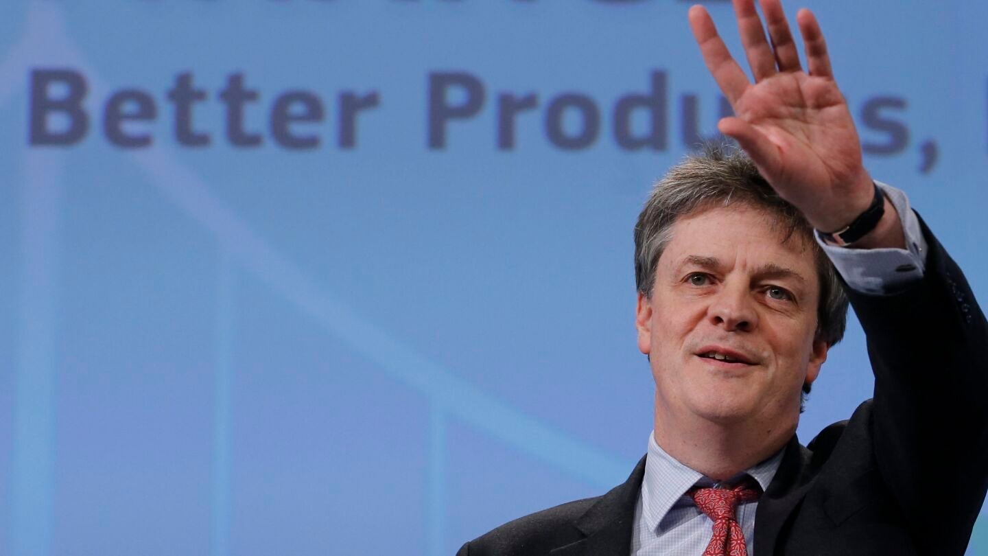 El comisario europeo de Servicios Financieros y Estabilidad Financiera, Jonathan Hill