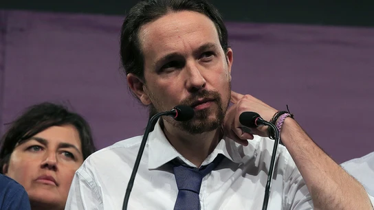 Pablo Iglesias comparece tras los resultados Pablo Iglesias comparece tras los resultados