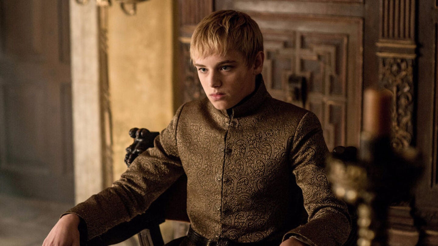 Tommen Baratheon en uno de los cap&iacute;tulos de Juego de Tronos