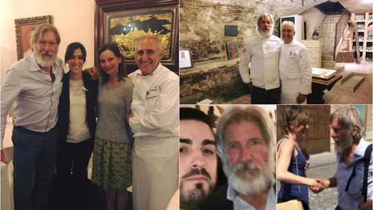 La visita de Harrison Ford a España La visita de Harrison Ford a España