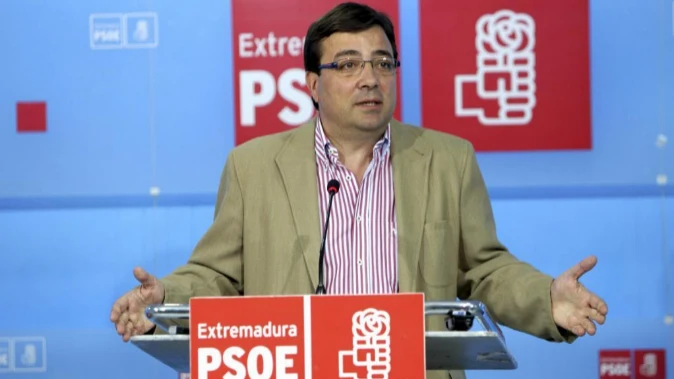 Guillermo Fernández Vara, secretario general del PSOE en Extremadura