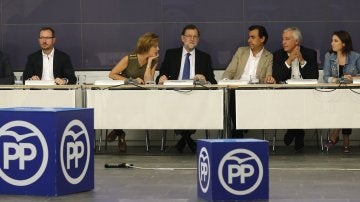 Reunión del Comité Ejecutivo Nacional del PP tras las elecciones del 26J