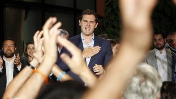 Albert Rivera en la noche electoral del 26J