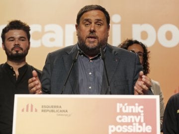 Oriol Junqueras, líder de Esquerra Republicana de Catalunya