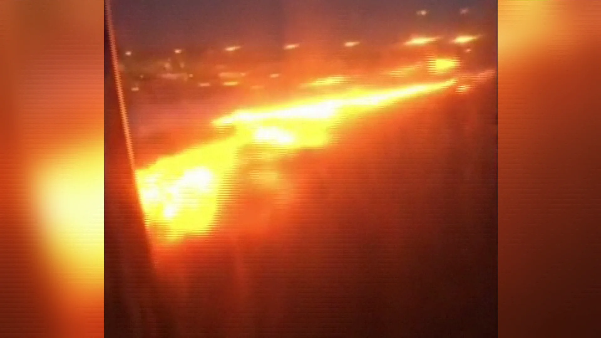 Incendio avión Incendio avión