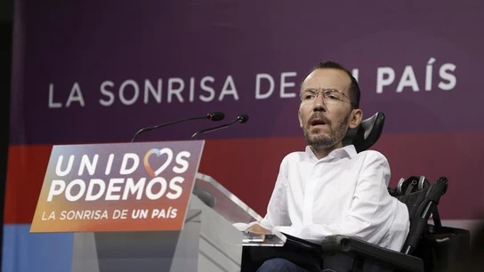 El secretario de Organización de Podemos, Pablo Echenique El secretario de Organización de Podemos, Pablo Echenique