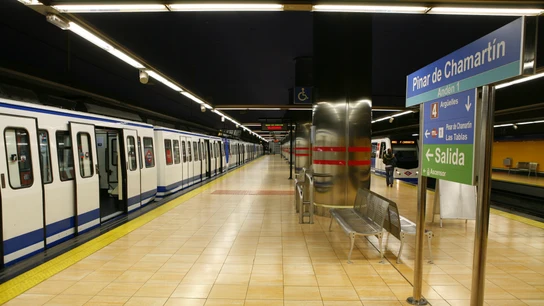 Una estación de la línea 1 del Metro de Madrid Una estación de la línea 1 del Metro de Madrid