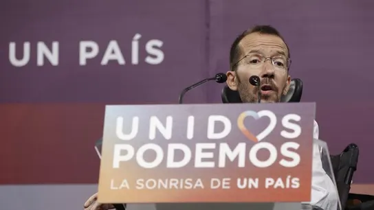 El secretario de Organización de Podemos, Pablo Echenique El secretario de Organización de Podemos, Pablo Echenique