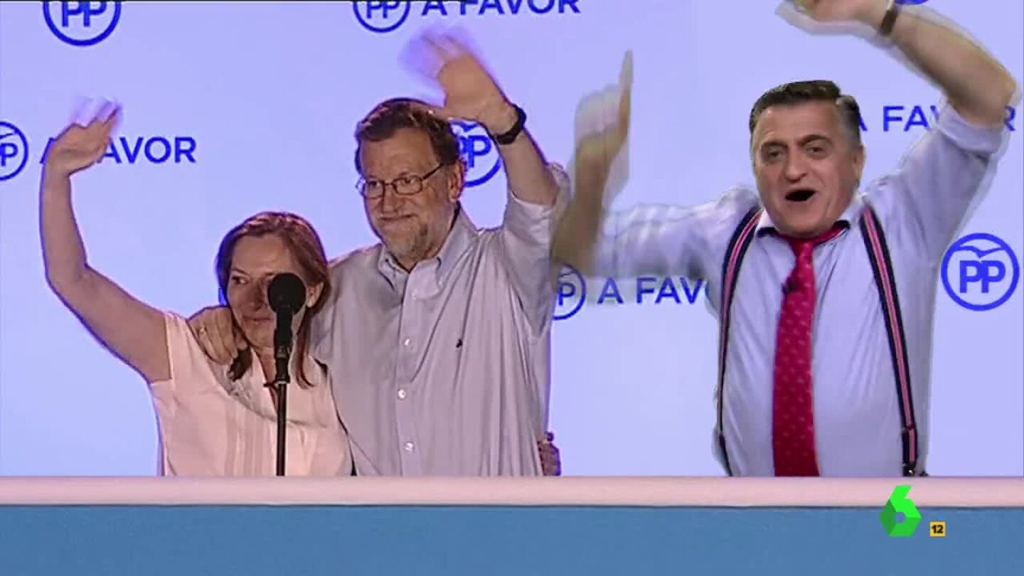 Wyoming celebra la victoria con Rajoy