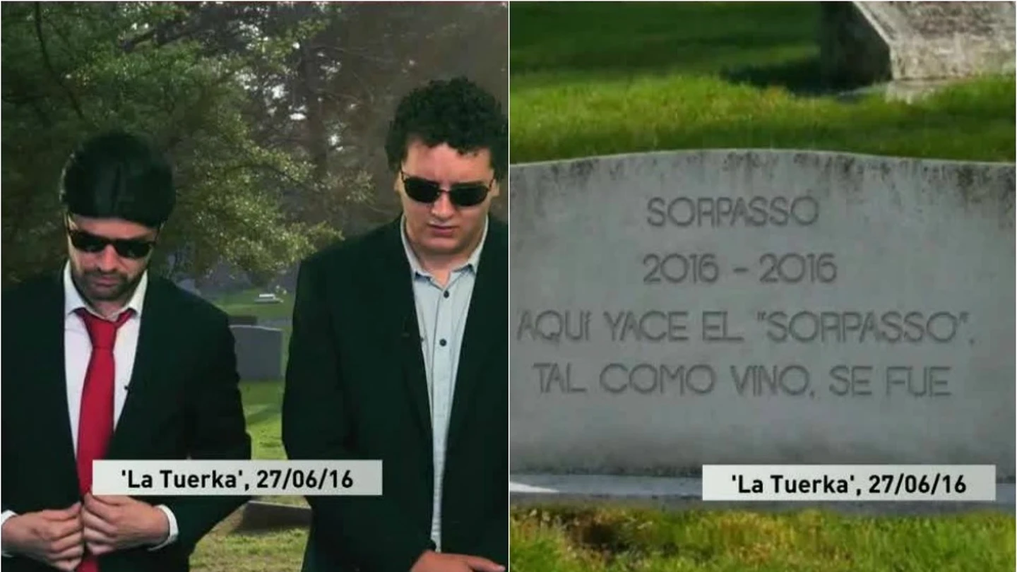 El entierro del 'sorpasso' El entierro del 'sorpasso'