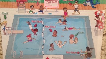 Cartel de la Cruz Roja