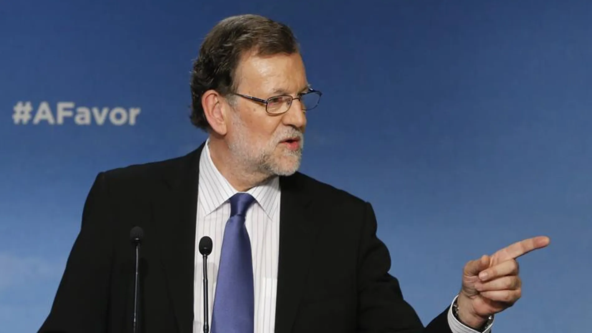 Comparecencia de Mariano Rajoy.
