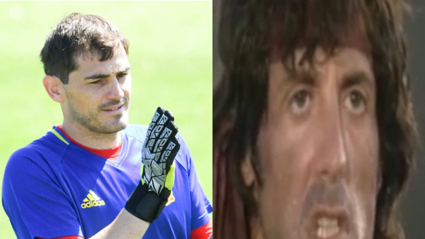 Iker Casillas se despide a lo Rambo de la Selecci&oacute;n