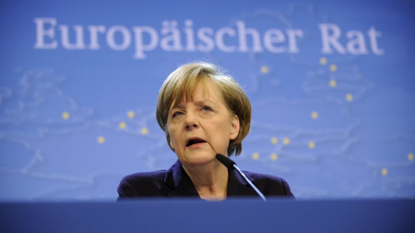 Angela Merkel, canciller alemana