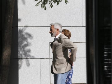 El actor Imanol Arias, a su llegada a la Audiencia Nacional El actor Imanol Arias, a su llegada a la Audiencia Nacional