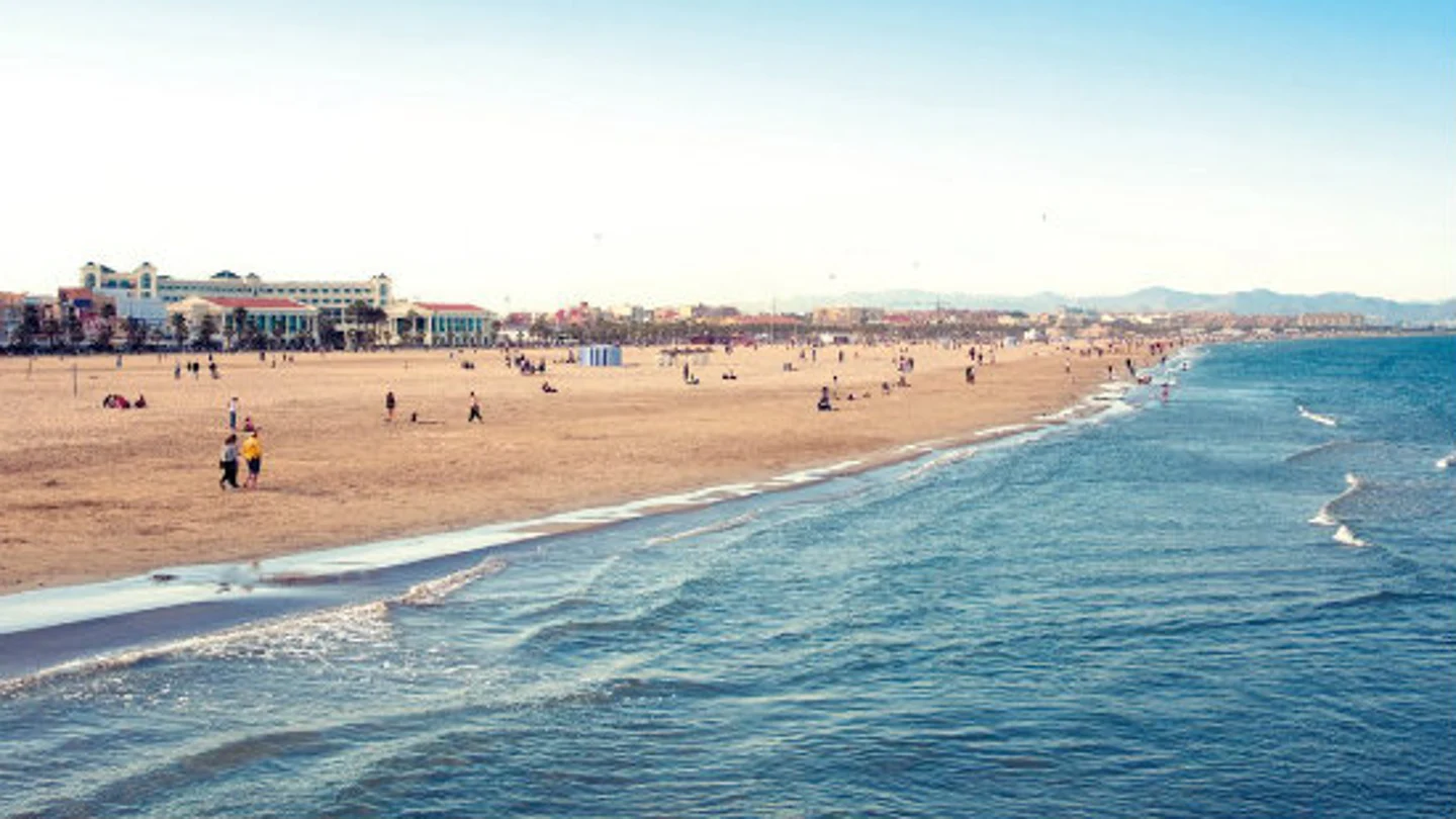 Playa de la Malvarrosa. Playa de la Malvarrosa.