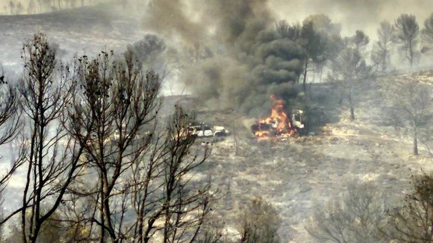 Incendio en Liétor (Albacete) Incendio en Liétor (Albacete)