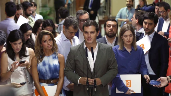 El líder de Ciudadanos, Albert Rivera El líder de Ciudadanos, Albert Rivera
