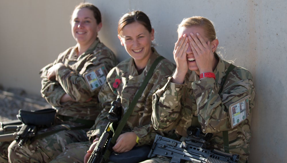 Mujeres soldado en Afganistán