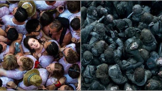 Comparación entre los sanfermines y Juego de Tronos Comparación entre los sanfermines y Juego de Tronos