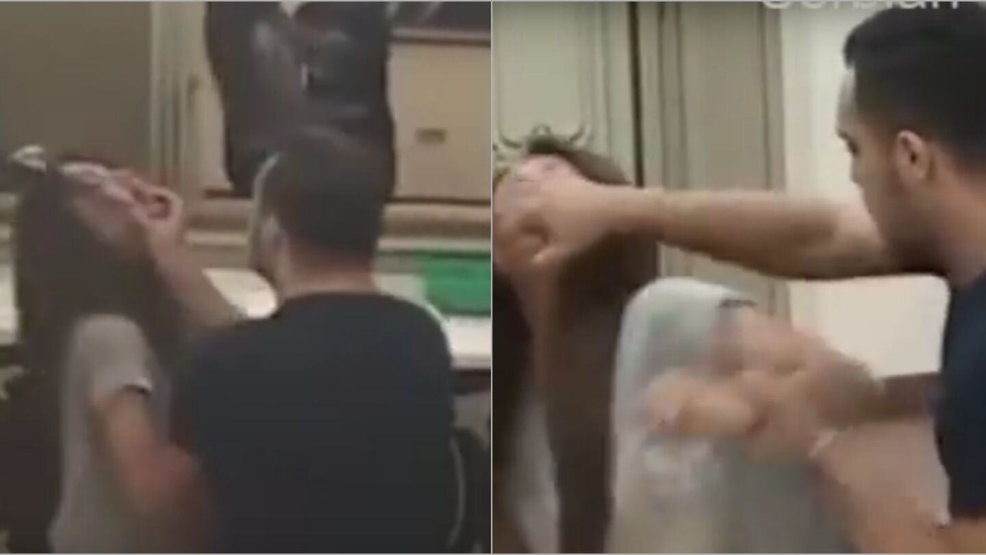 Un concursante de un reality serbio agrede a su novia en directo ante la indiferencia del resto