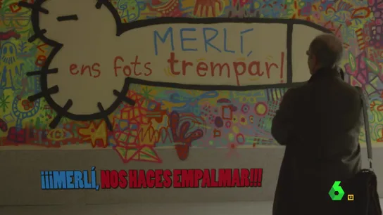 La pintada a Merlí La pintada a Merlí