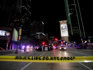 La policía de Dallas, tras el tiroteo La policía de Dallas, tras el tiroteo