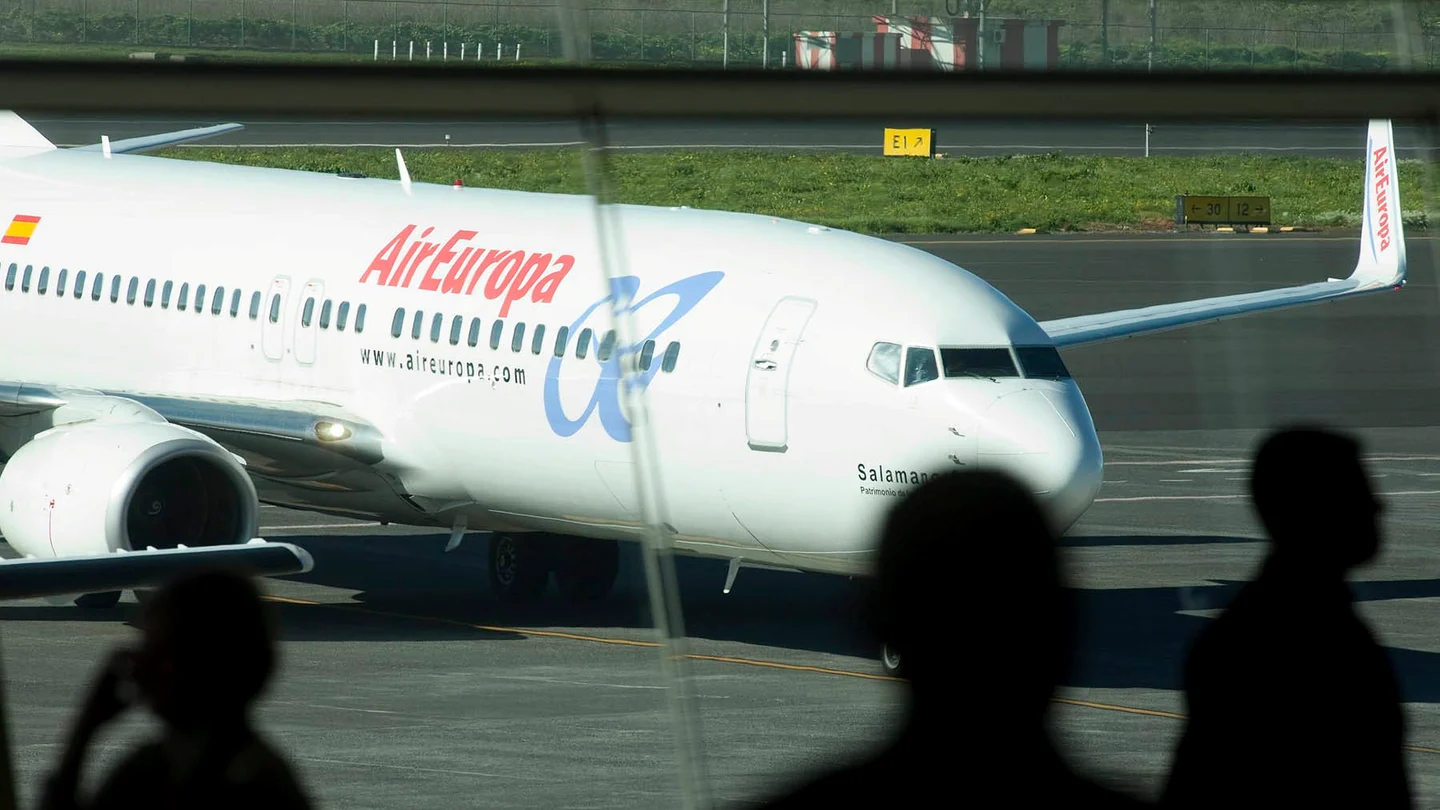 Un avión de Air Europa Un avión de Air Europa