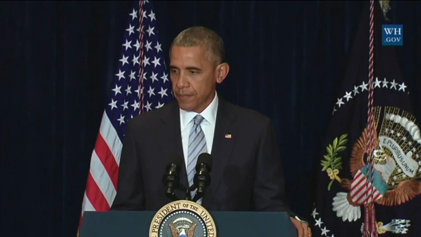 Frame 22.072792 de: Obama criticó la violencia policial contra afroamericanos horas antes del tiroteo en Dallas: "Hay desigualdades raciales en nuestro sistema" Frame 22.072792 de: Obama criticó la violencia policial contra afroamericanos horas antes del tiroteo en Dallas: "Hay desigualdades raciales en nuestro sistema"