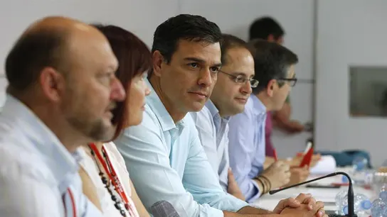 Sánchez en el Comité Federal del PSOE Sánchez en el Comité Federal del PSOE
